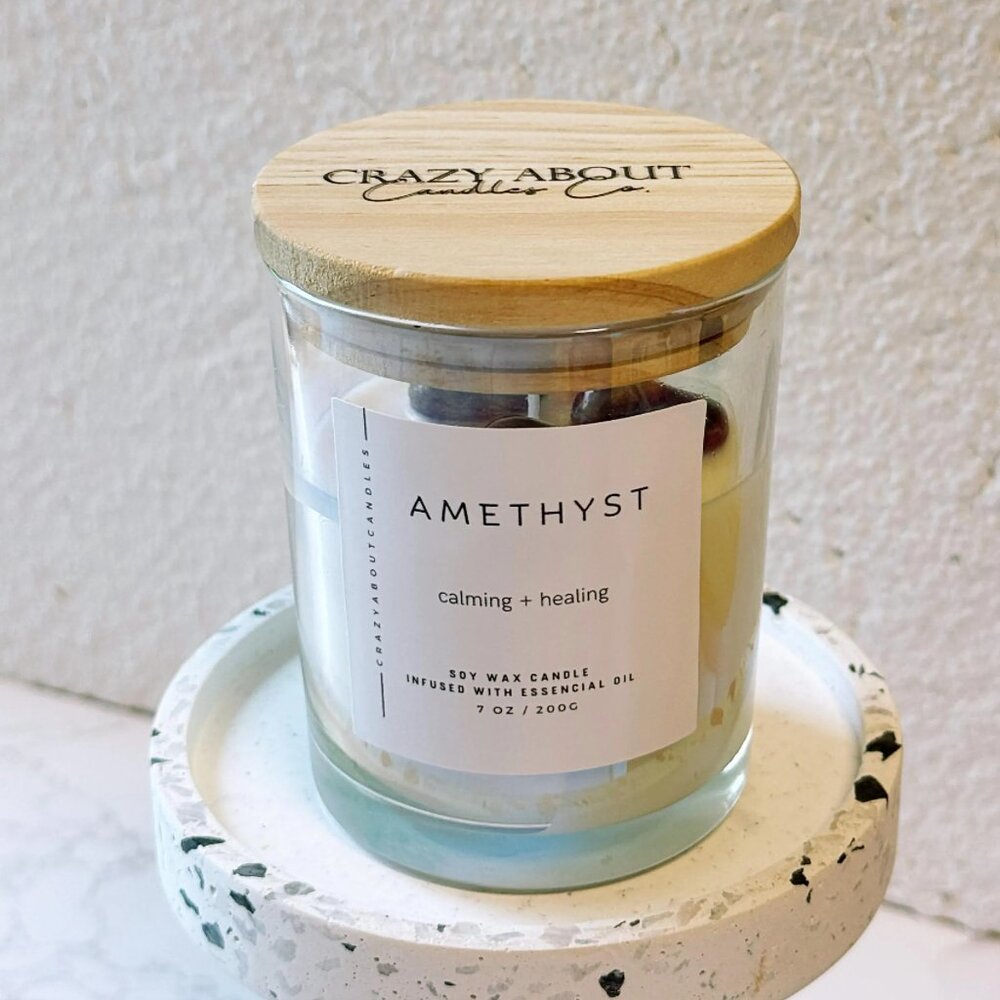 Energy Crystals Scented Candle